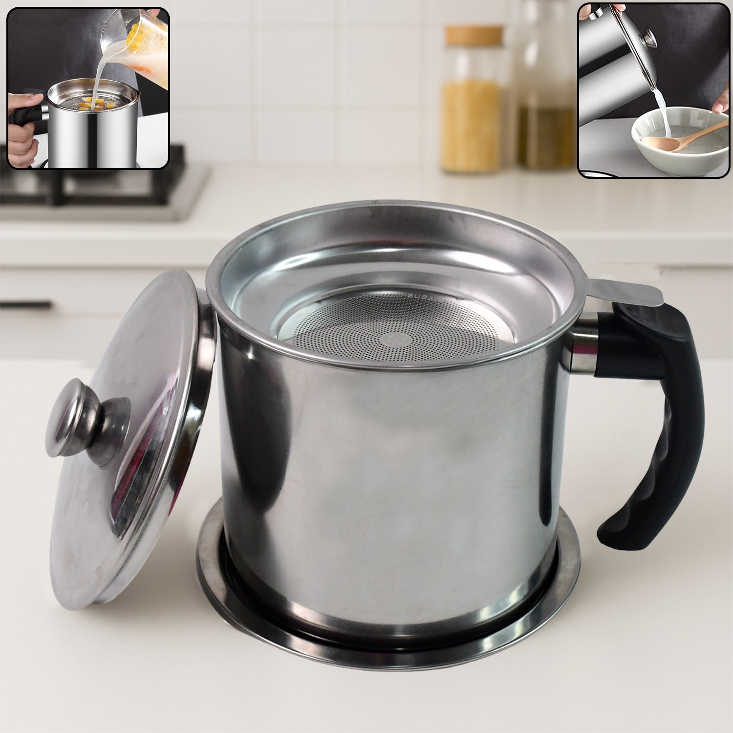 Deep Fry Oil Filtering Container Deep Fry Oil Filtering Container